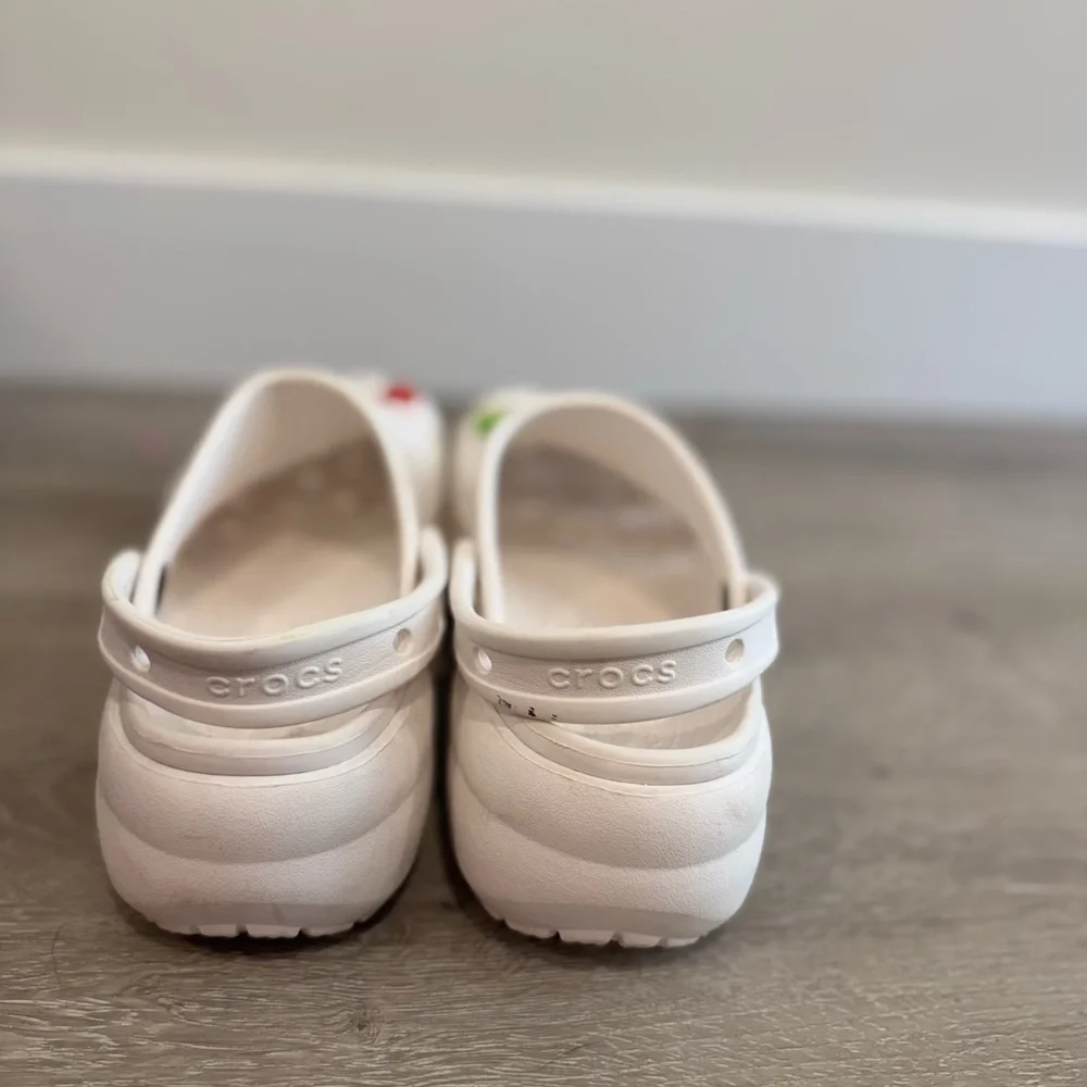 Crocs Classic Platform Clog Women’s White Size 6 - Picture 6 of 7